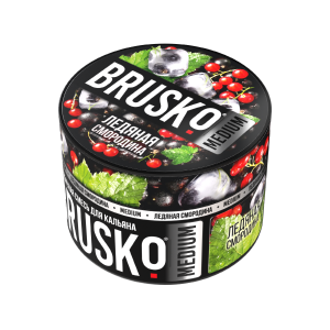 Табак Brusko Medium, 50гр "Ледяная смородина"